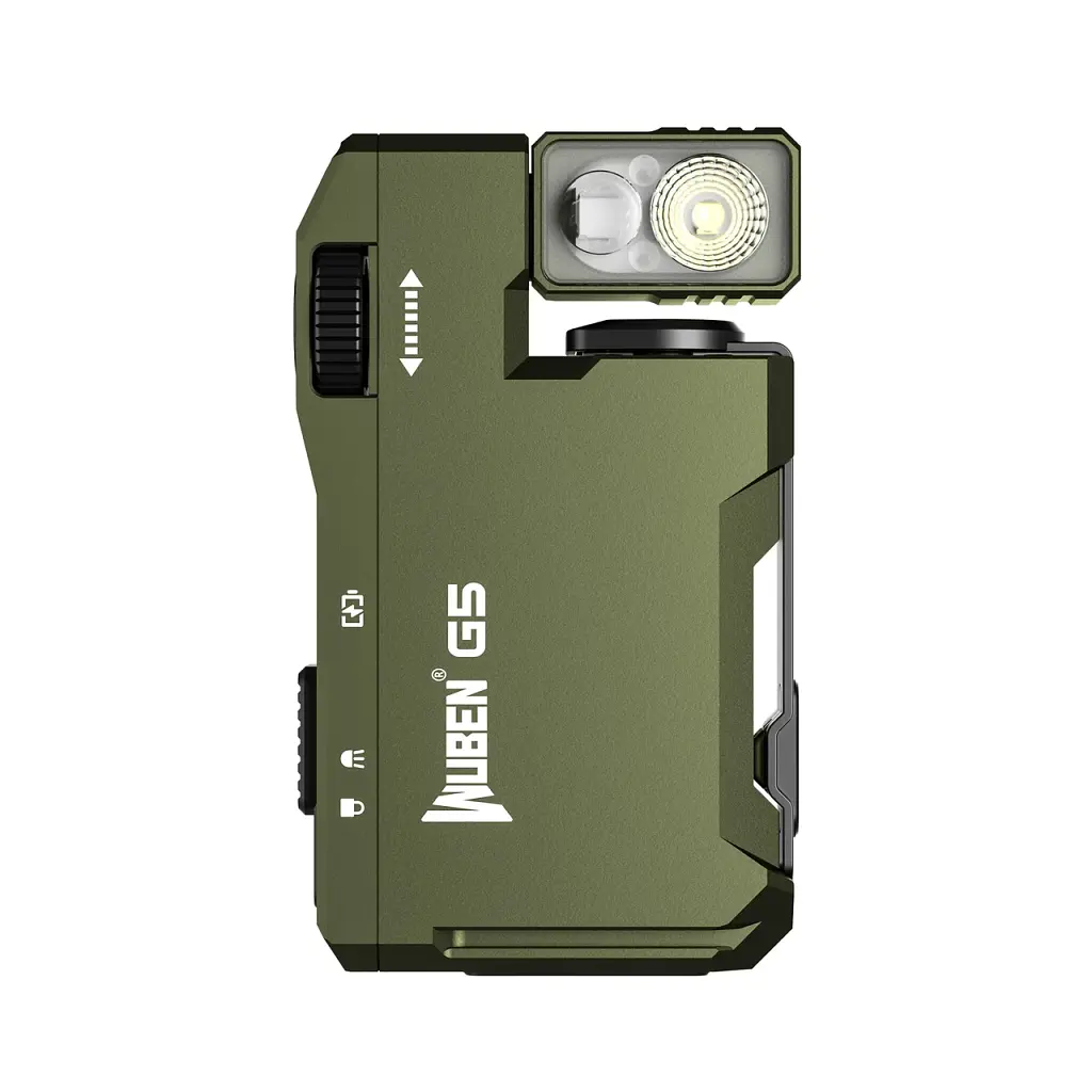 Універсальний кишеньковий EDC ліхтар Wuben G5 RGB Green | 400 LM | 82 м - фото 2