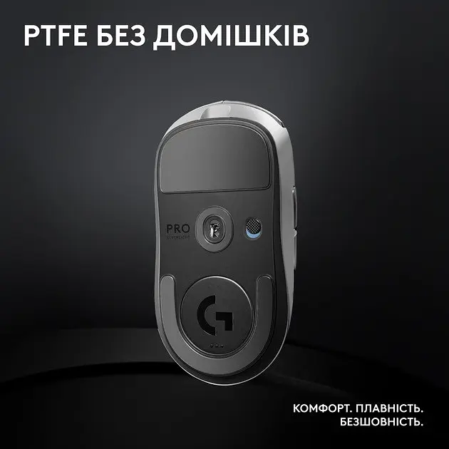 Мышь беспроводная Logitech G Pro X Superlight 2 Lightspeed Wireless (910-006638) белая - фото 9