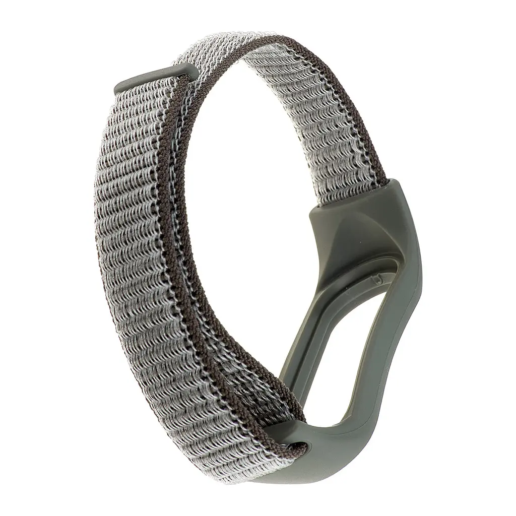 Ремінець Nylon Mi Band 3/4/5/6/7 Військовий зелений - фото 2