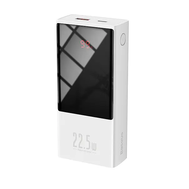 Портативна батарея Powerbank Baseus Super Xiaomini Digital Display 10000 mAh 22.5W PPMN-A02 White - фото 5