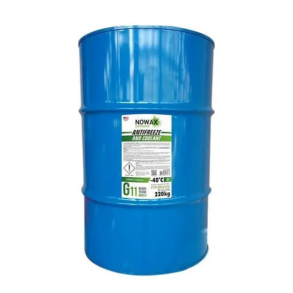 Антифриз Nowax Green G11 зеленый 220 кг (NX12203) - фото 2