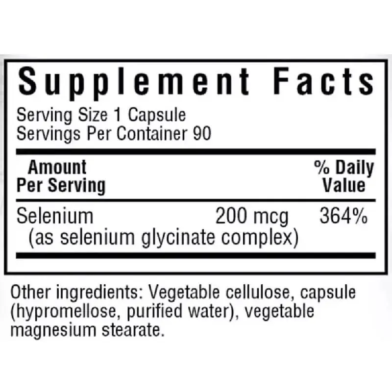 Селен глицинат Bluebonnet Nutrition Albion 90 вегетарианских капсул - фото 2