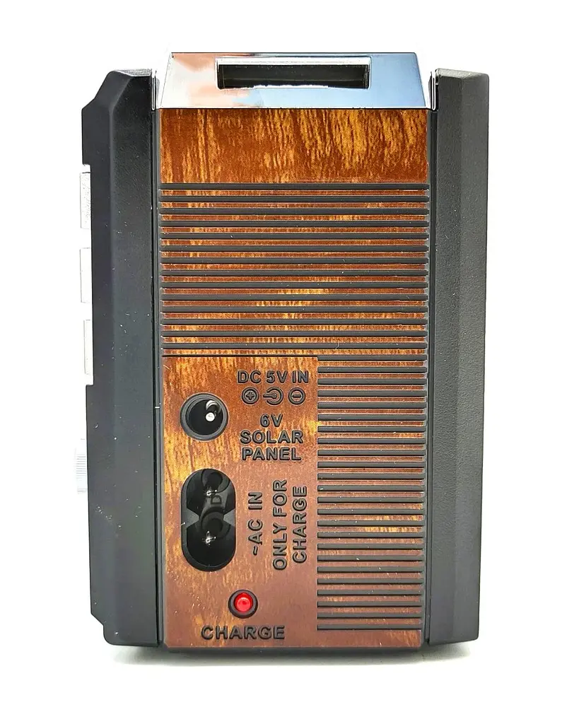 Радиоприемник Golon RX-381 портативный коричневый - фото 2