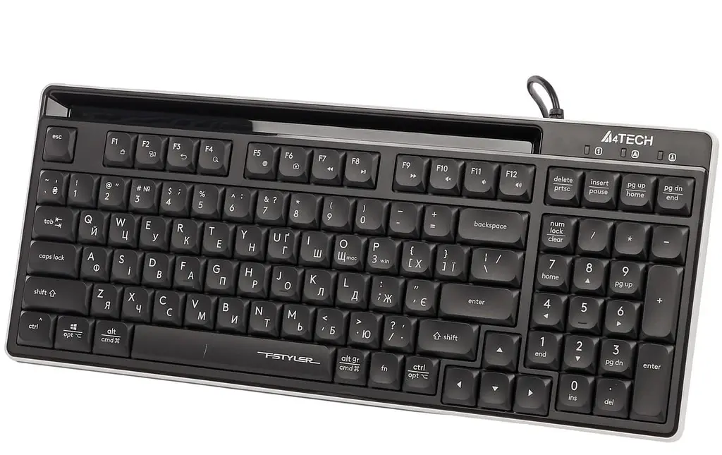 Клавіатура A4Tech Fstyler FX70 USB Black (FX70 (Black)) - фото 2