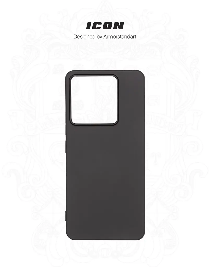 Чехол ArmorStandart ICON для Xiaomi Redmi Note 13 Pro 5G / Poco X6 5G Black (ARM71850) - фото 3