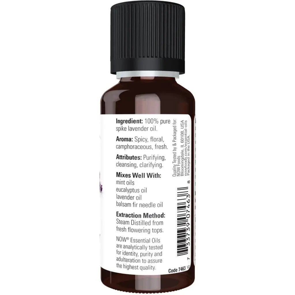 Олія лаванди Now Essential Spike Lavender Oil 30 ml - фото 2
