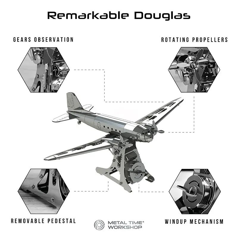 Коллекционная модель Metal Time Remarkable Douglas MT057 - фото 3