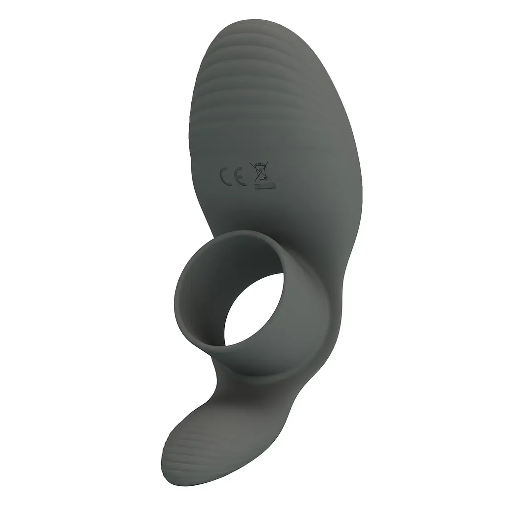 Ерекційне кільце - Pretty Love Master Ring Cock Ring Black - фото 7