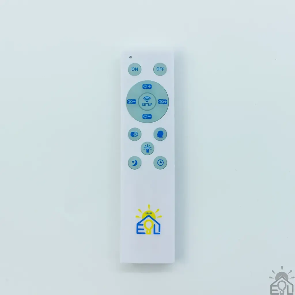 Смарт люстра керована світлодіодна ROOM ICE 5S 100 Вт SMART 530×530×150 мм Чорна ESLLSE - фото 9