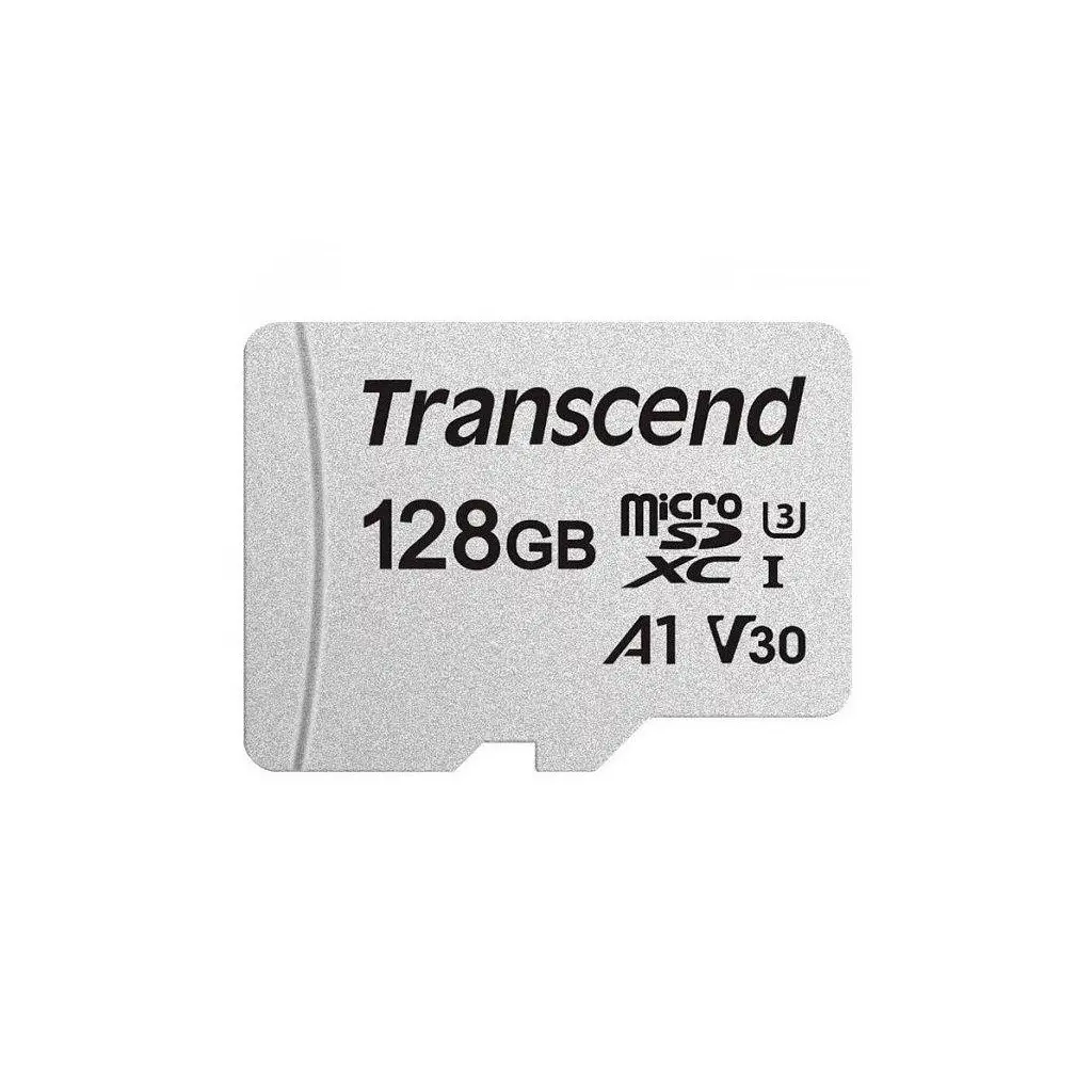 Карта пам'яті Transcend 128GB microSDXC class 10 UHS-I U3 (TS128GUSD300S-A) - фото 2