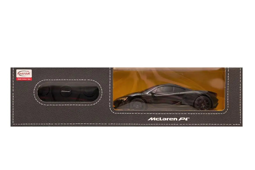 Машинка Rastar McLaren P1 на управлении R/C 1:24 черный 75200 - фото 4