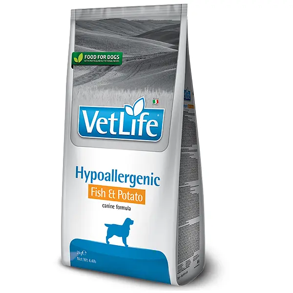 Сухий корм Farmina Vet Life Hypoallergenic Fish&Potato для собак, при харчовій алергії, риба та картопля, 12 кг