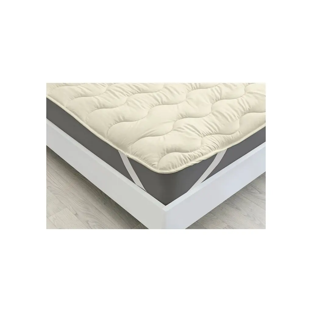 Наматрацник MirSon Eco Light №1714 EcoSilk Air-line на резинці по кутках Pink 200x200 см (2200002888752) - фото 2