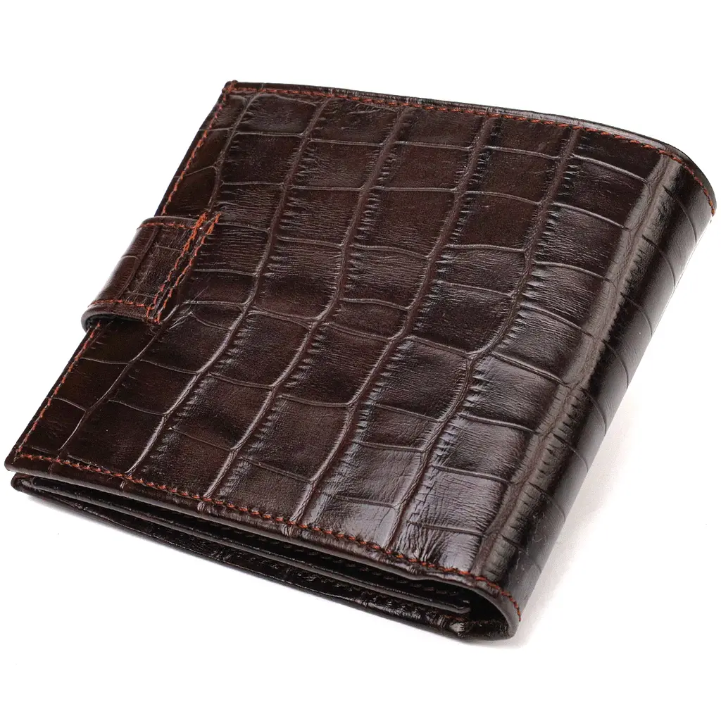 Мужской кожаный кошелек Canpellini 11.5х10х1 см acs0025686 - фото 2