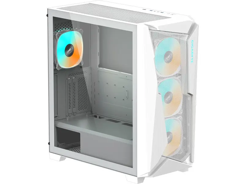 Корпус Gigabyte C301 Glass V2 White (GB-C301GW V2) - фото 2