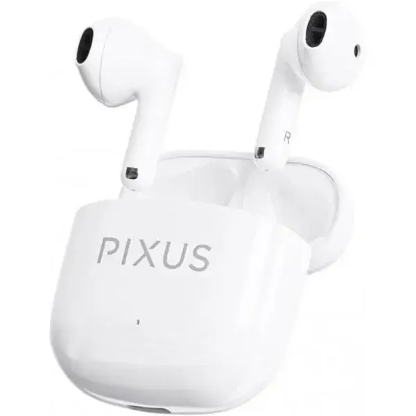 Навушники TWS Pixus Muse 5.3 white (4897058531541) UA - фото 4