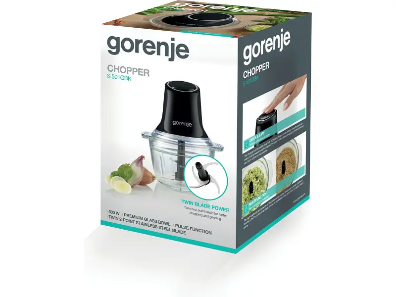 Подрібнювач Gorenje S501GBK - фото 5