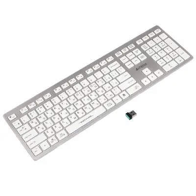 Клавіатура A4Tech FBX50C USB/Bluetooth White (4711421972772) - фото 4