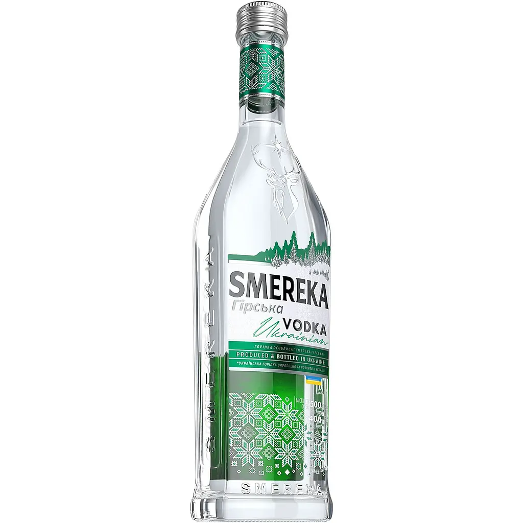Уцінка. Горілка Smereka Гірська особлива, 40%, 0,5 л - фото 2