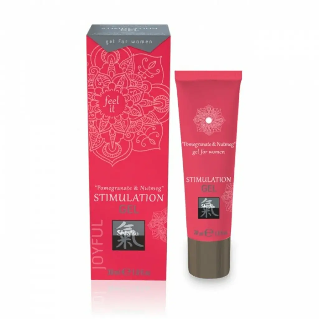Збуджуючий гель Shiatsu Stimulation Gel Pomegranate Nutmeg, 30 мл - фото 3