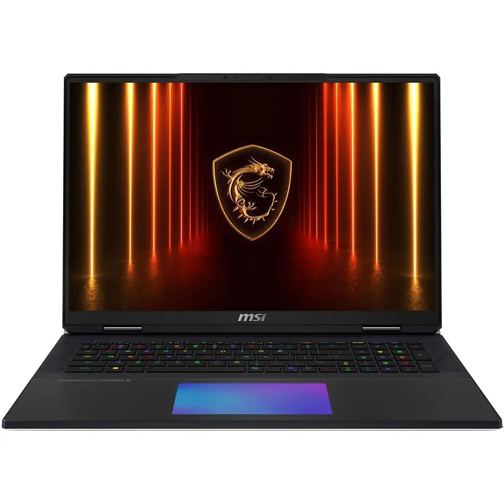 Ноутбук MSI 18 Titan 18 HX AI A2XWIG 3840x2400 IPS 120Hz/Intel Ultra 9 285HX/64GB/4TB/RTX 5080 16GB/W11P/Core Black (A2XWIG-616US) - фото 1