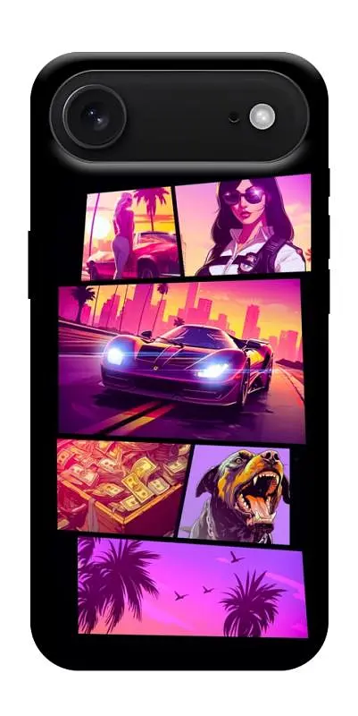 TPU чохол Demsky GTA vibes для Apple iPhone 17 Air (6.5")