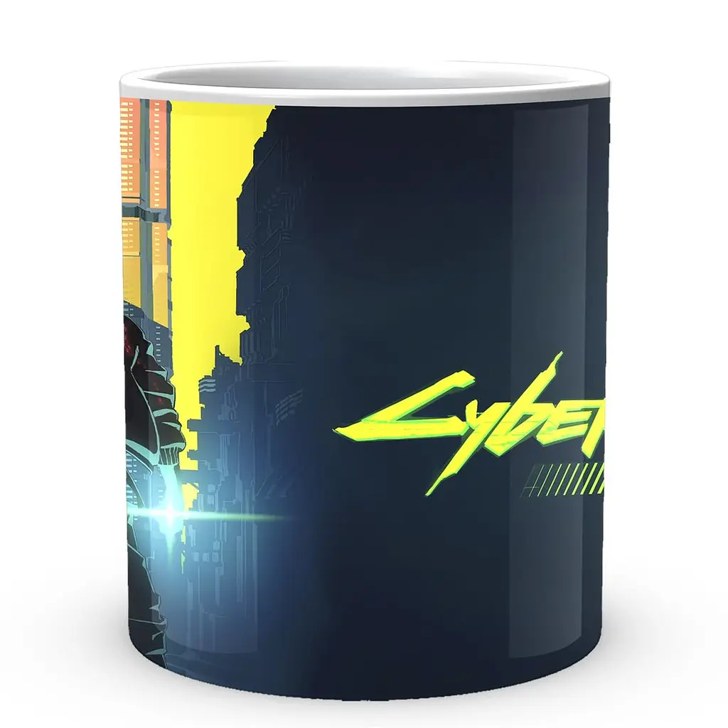 Кружка GeekLand Cyberpunk:Edgerunners Киберпанк:Бегущие по краю CE 002.01 330 мл белая - фото 2