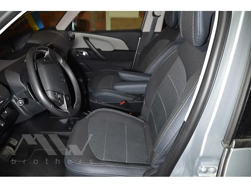 Авточохли модельні MW Brothers для Citroen C4 Picasso c 2013 - фото 4