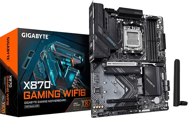 Материнська плата Gigabyte X870 Gaming Wi-Fi 6 Socket AM5 (X870 GAMING WF6) Б/В