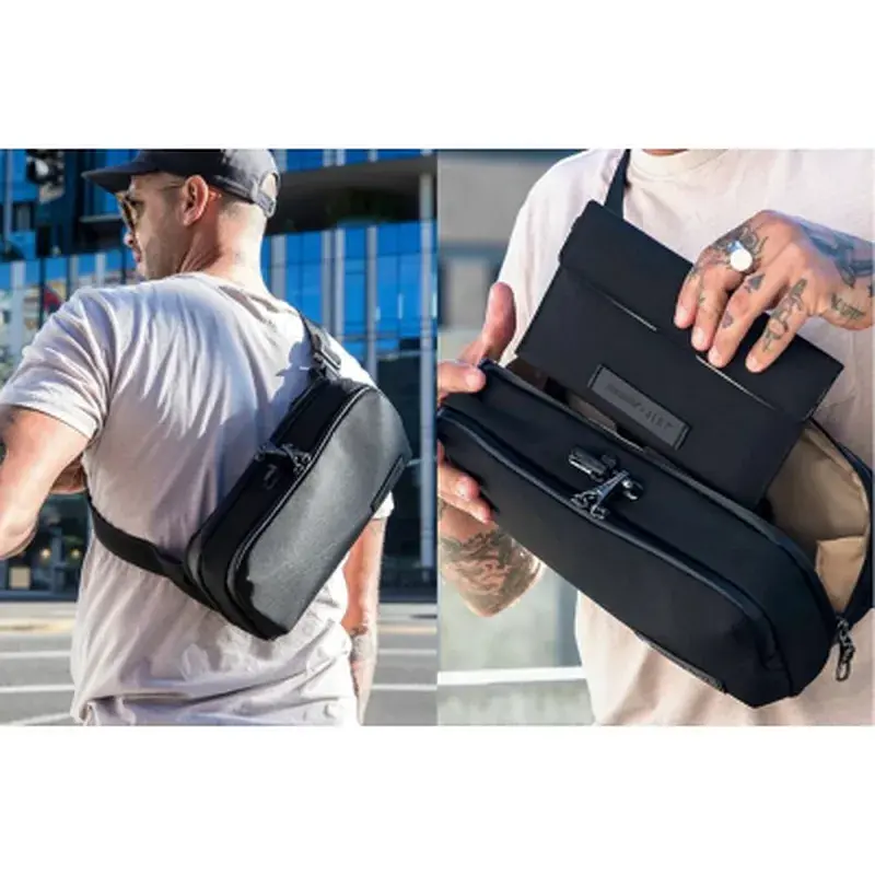 Сумка Pacsafe x SLNT pocket sling Чорна (83102100) - фото 10