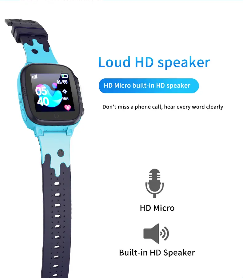 Смарт-годинник телефон дитячі Smart Watch S1 з відеодзвінком GPS SIM-карта Pink (18582) - фото 8