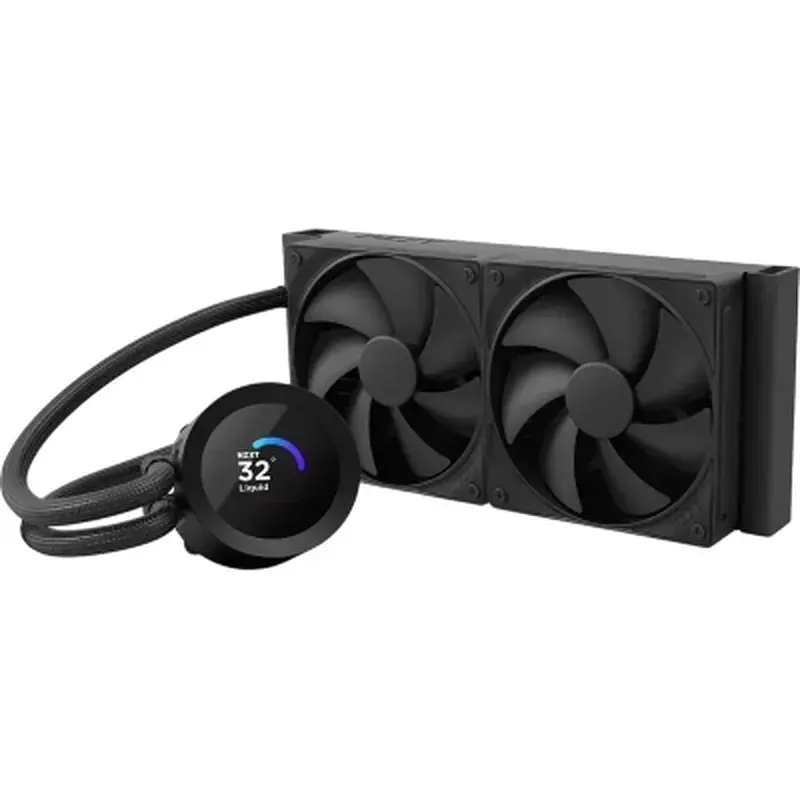 Система рідинного охолодження NZXT Kraken Plus V2 240mm AIO (RL-KN240-B2) - фото 2