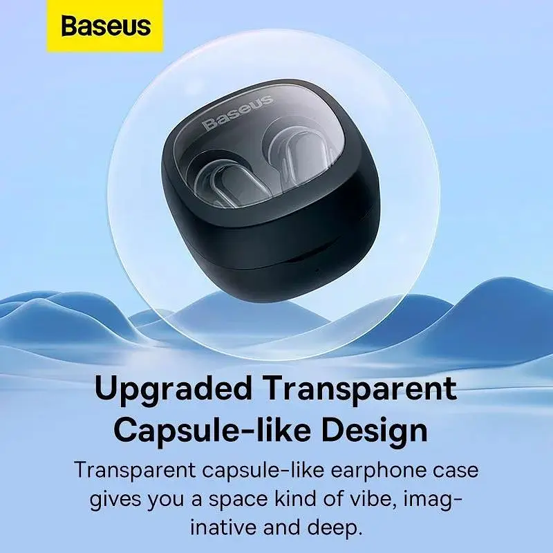 Навушники Baseus Bowie WM02 True Wireless Earphones чорні - фото 8