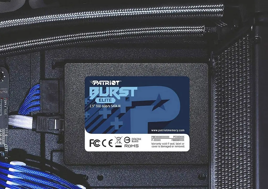 SSD накопичувач Patriot Burst Elite 120GB (PBE120GS25SSDR) [100649] - фото 3
