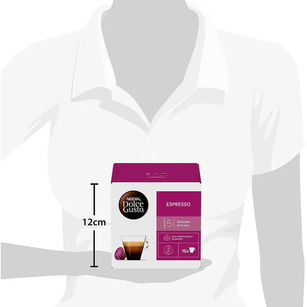 Набір кави в капсулах Nescafe Dolce Gusto Espresso 48 шт. 264 г (3 пак. x 16 шт. 88 г) - фото 8