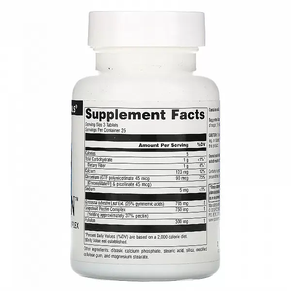 Средство для понижения сахара в крови Source Naturals Sugar Ban 75 таблеток - фото 2