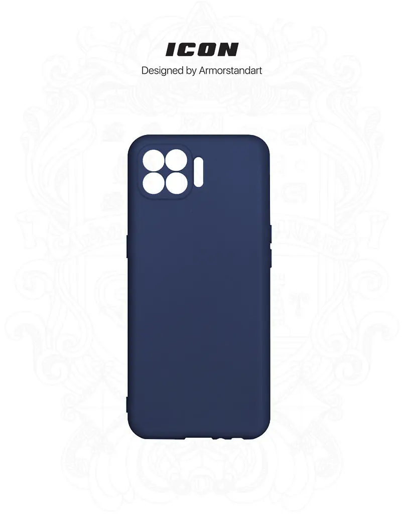 Чехол ArmorStandart ICON для OPPO Reno 4 Lite/A93 Camera cover Blue (ARM58461) - фото 2