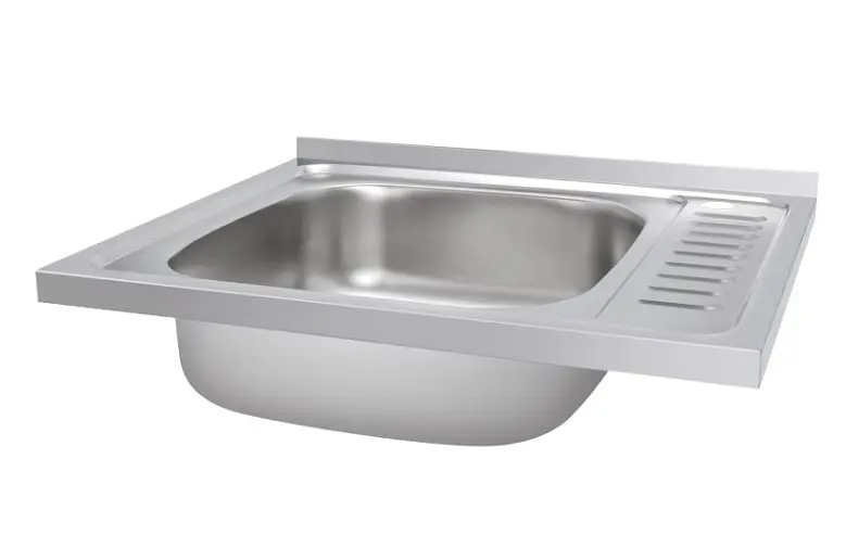 Кухонна мийка Brinex 6050-L 0.6 мм, накладна BRIN6050LSAT06 - фото 3