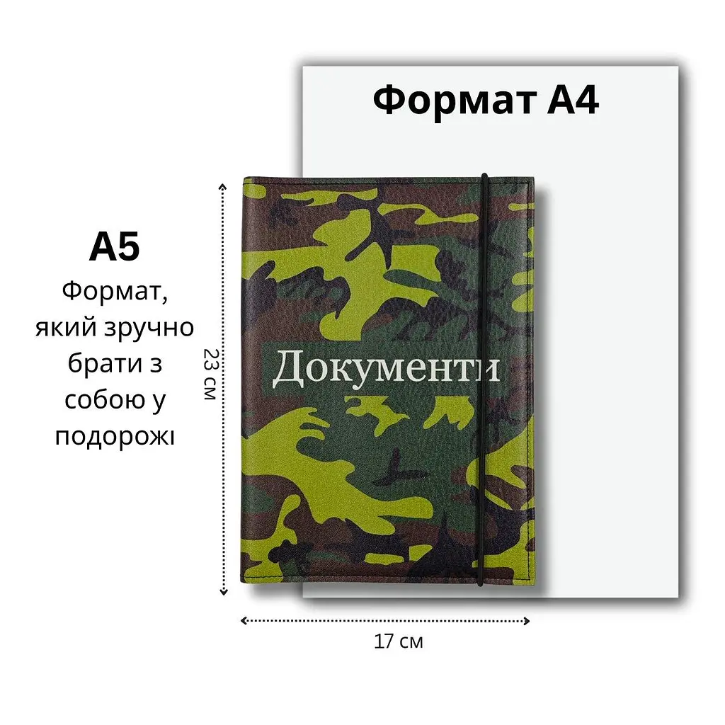 Органайзер для документів А5 Камуфляж Піксель - фото 2