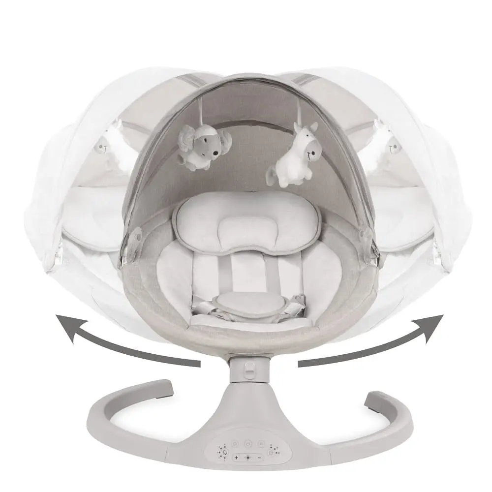 Електричний шезлонг-гойдалка Kidwell Luxi Light Melange (5901130084814) - фото 10