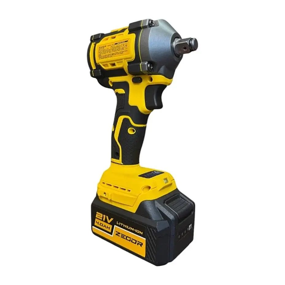 Гайковерт ударний акумуляторний Zegor SDP-21BL 21V Profesional/безщітковий двигун/реверс/з підсвічуванням - фото 4