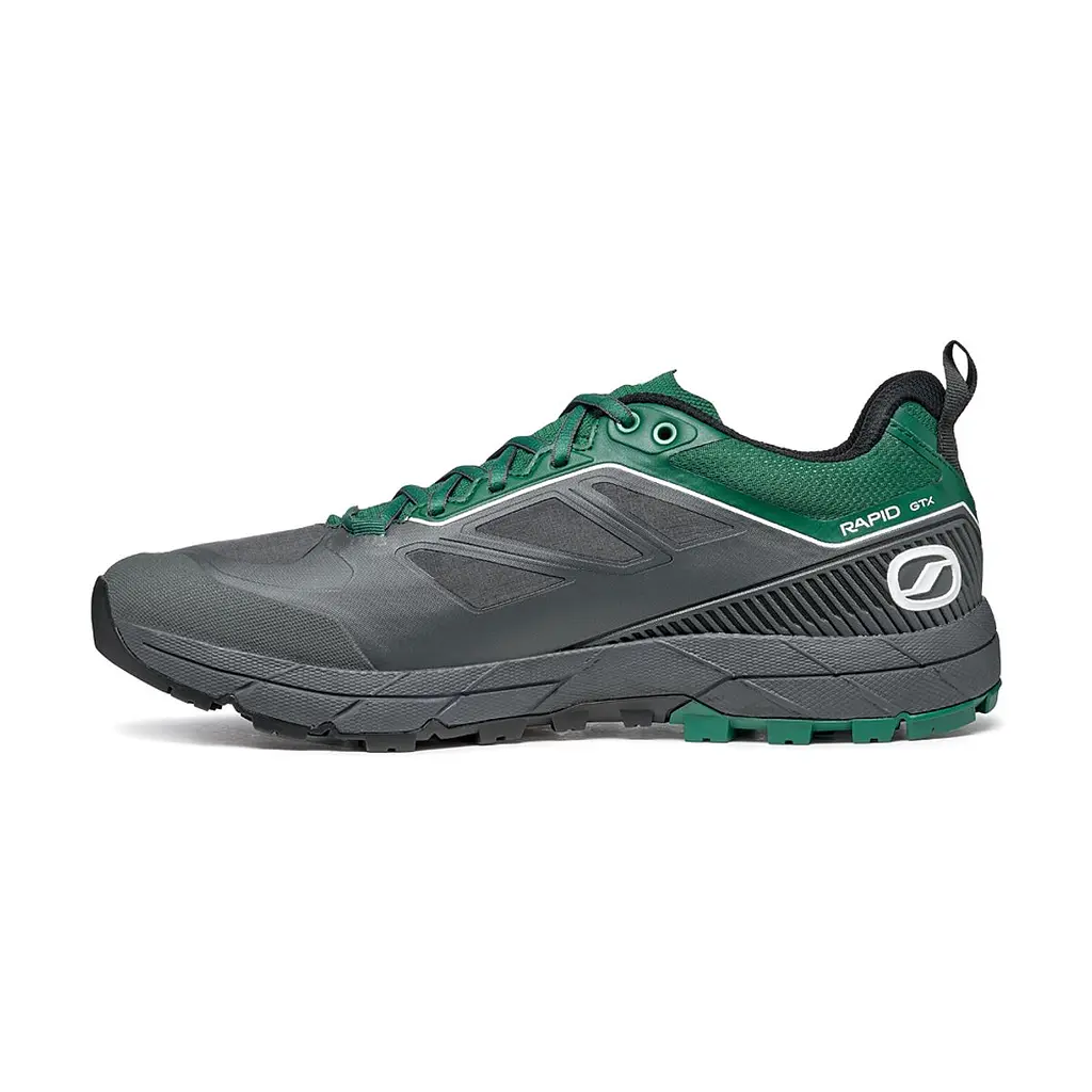 Кроссовки мужские Scarpa Rapid GTX 42,5 Чорний-Зелений - фото 3