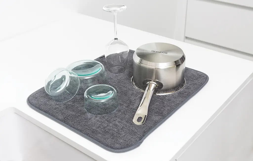 Килимок-сушарка для посуду Brabantia Dish Drying, 47х40х1 см, темно-сірий (117626) - фото 3