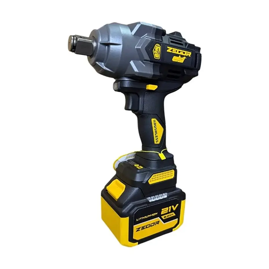 Гайковерт ударний акумуляторний Zegor SDPP-21BL-1600 21V Profesional/безщітковий двигун/реверс/з підсвічуванням - фото 5