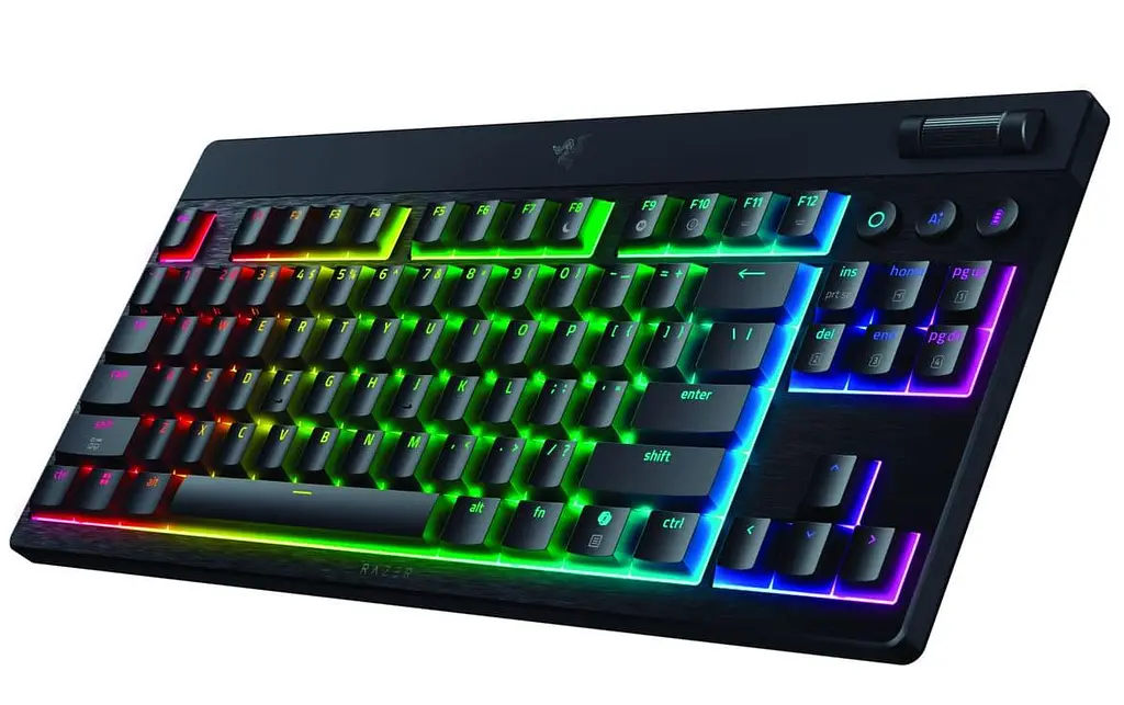 Клавиатура Razer BlackWidow V4 Low-Profile TKL Green switch (RZ03-05450500-R3M1) - фото 2