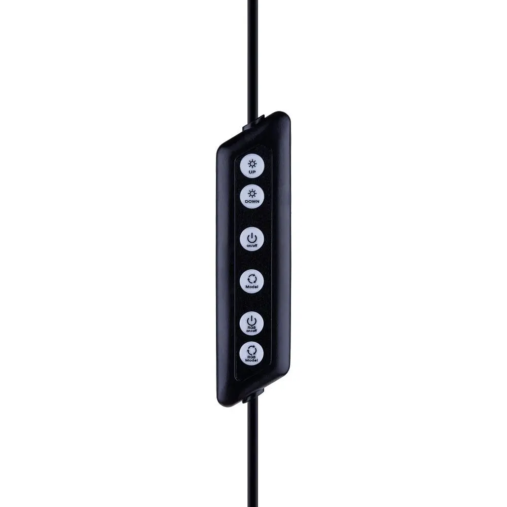 LED лампа RGB MJ20 чорний 20 см - фото 3