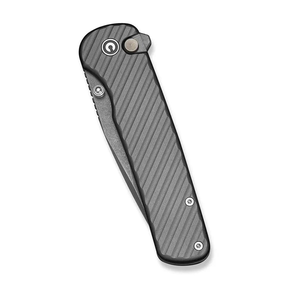 Ніж складаний туристичний Civivi Iron Tide (8.2 см) 14C28N / Aluminum сірий - фото 4