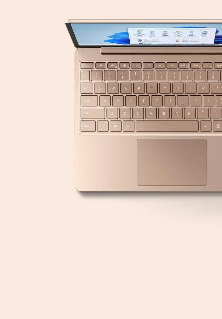 Ноутбук Microsoft Surface Laptop GO 2 I5/8GB/256GB Gold - фото 4