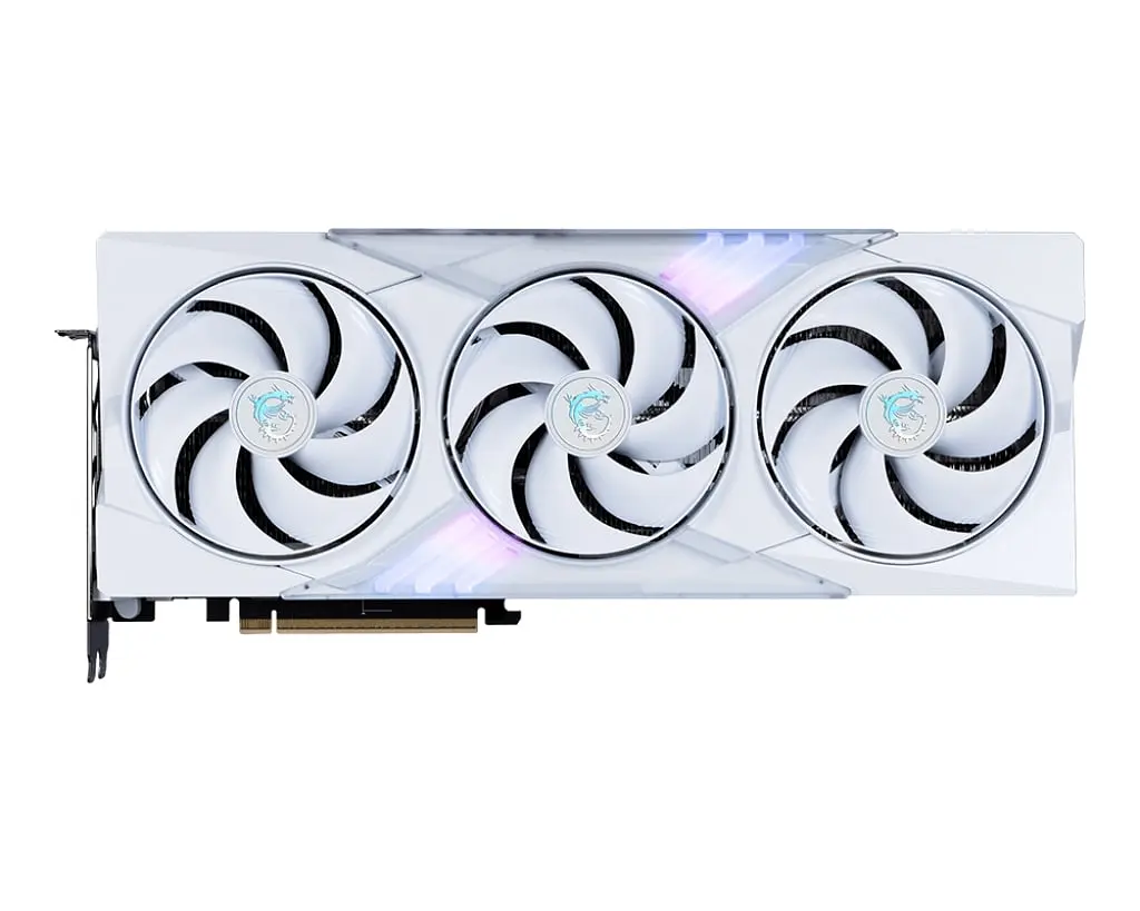 Відеокарта GF RTX 5070 Ti 16GB GDDR7 Gaming Trio OC White MSI (GeForce RTX 5070 Ti 16G GAMING TRIO OC WHITE) - фото 2