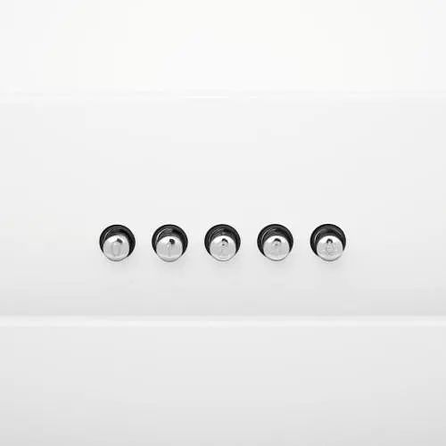 Вытяжка наклонная Eleyus VERTICAL 470 60 WH - фото 8